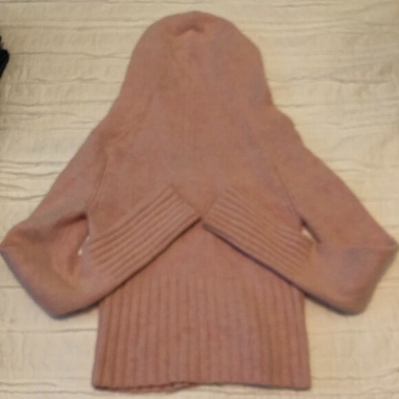 Express Wool Zipper Hooded Sweater - Picture 7 of 8